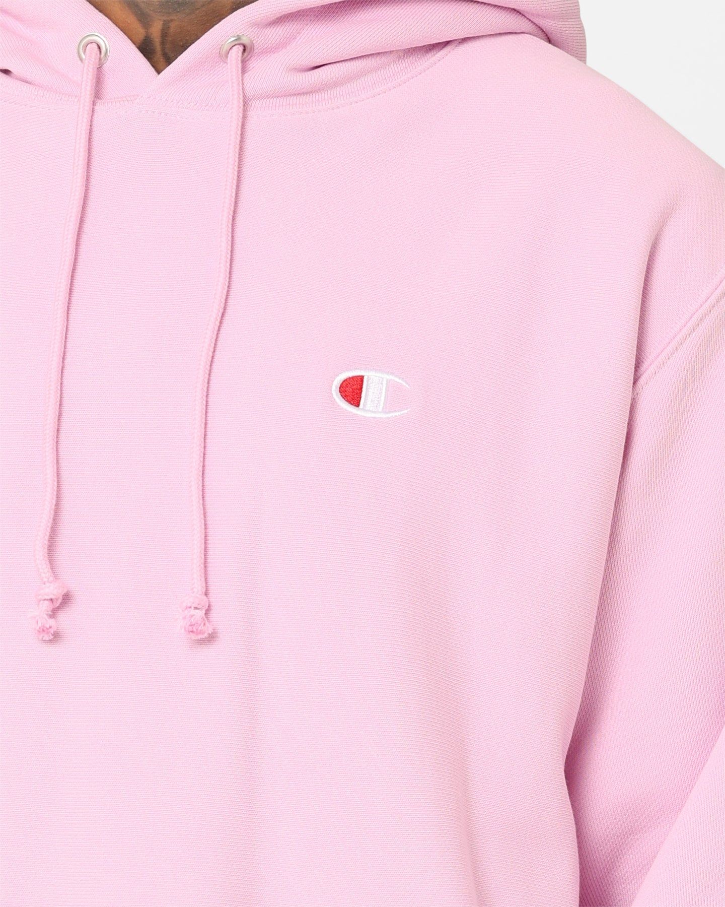 Champion Reverse Weave French Terry Hoodie Cotton Pink Pos sold by Culture Kings product image thumbnail 3