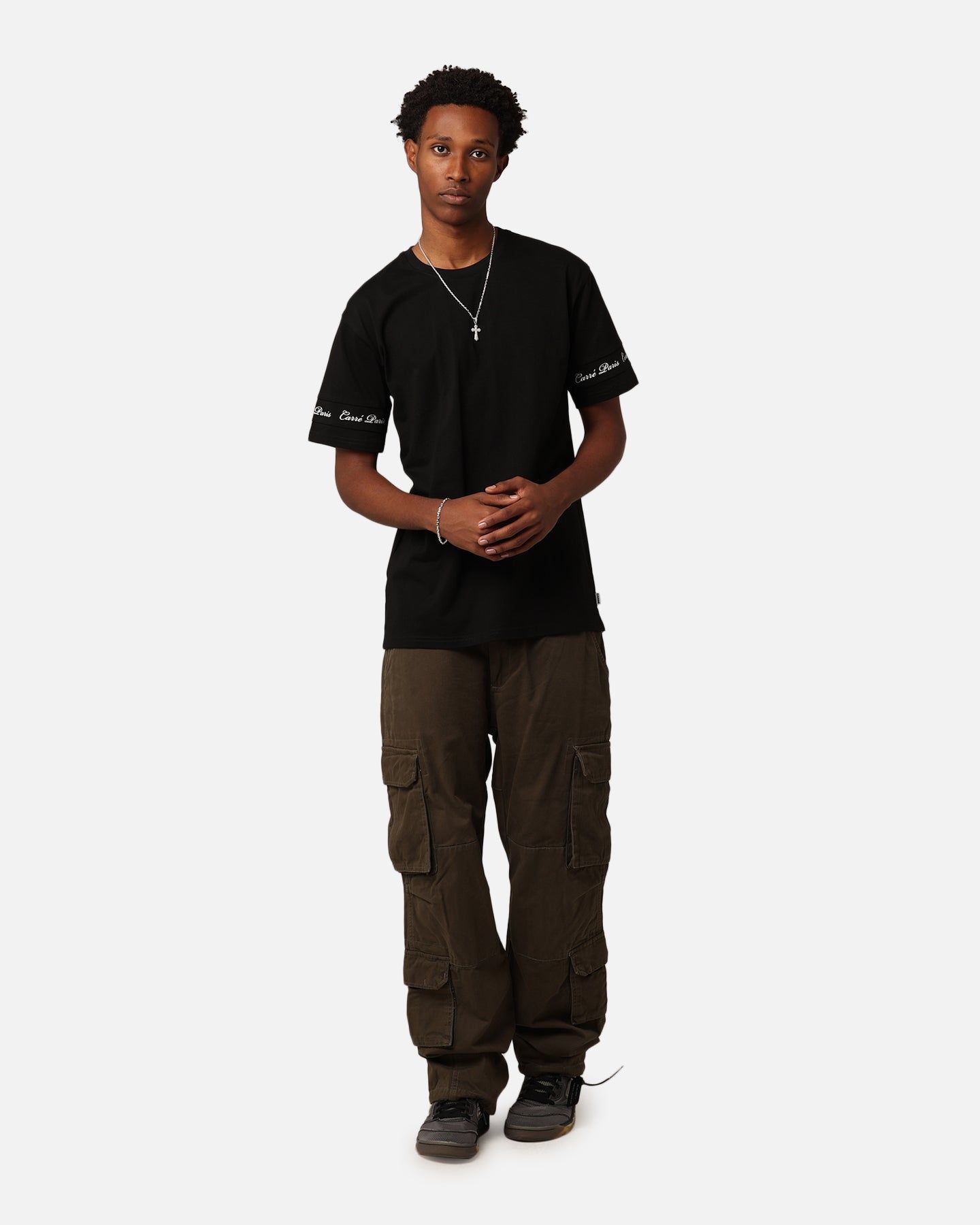 Carre La Manche 2.0 T-Shirt Black sold by Culture Kings product image thumbnail 2