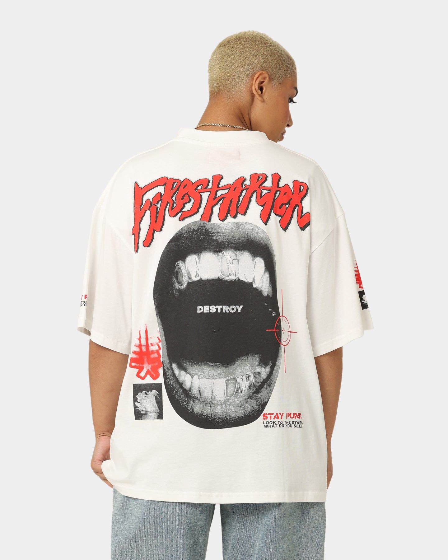 Loiter Firestarter Vintage T-Shirt Off White sold by Culture Kings