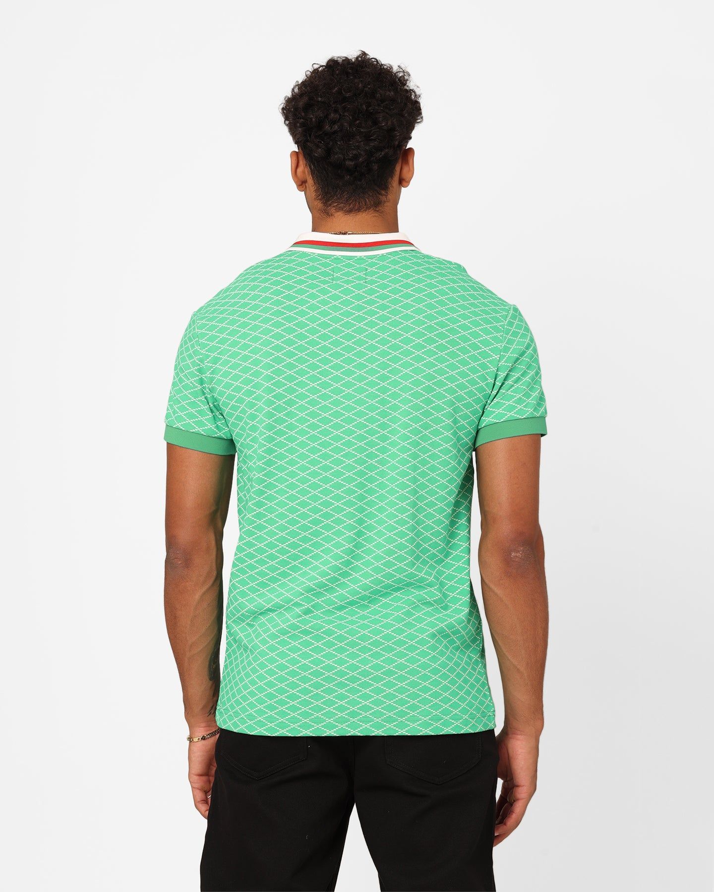 XXIII Printed Polo Shirt Green/White sold by Culture Kings product image thumbnail 4