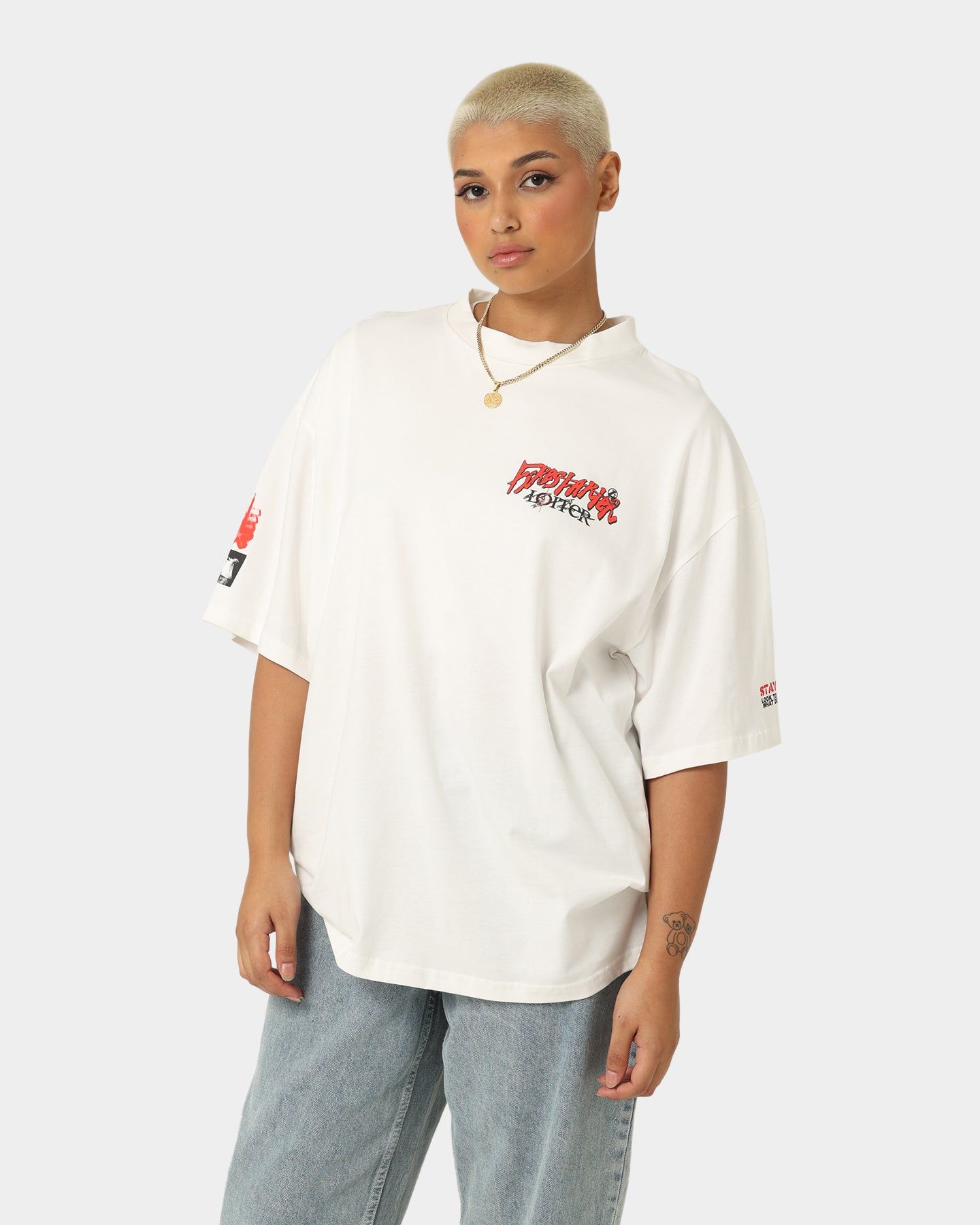 Loiter Firestarter Vintage T-Shirt Off White sold by Culture Kings product image thumbnail 2
