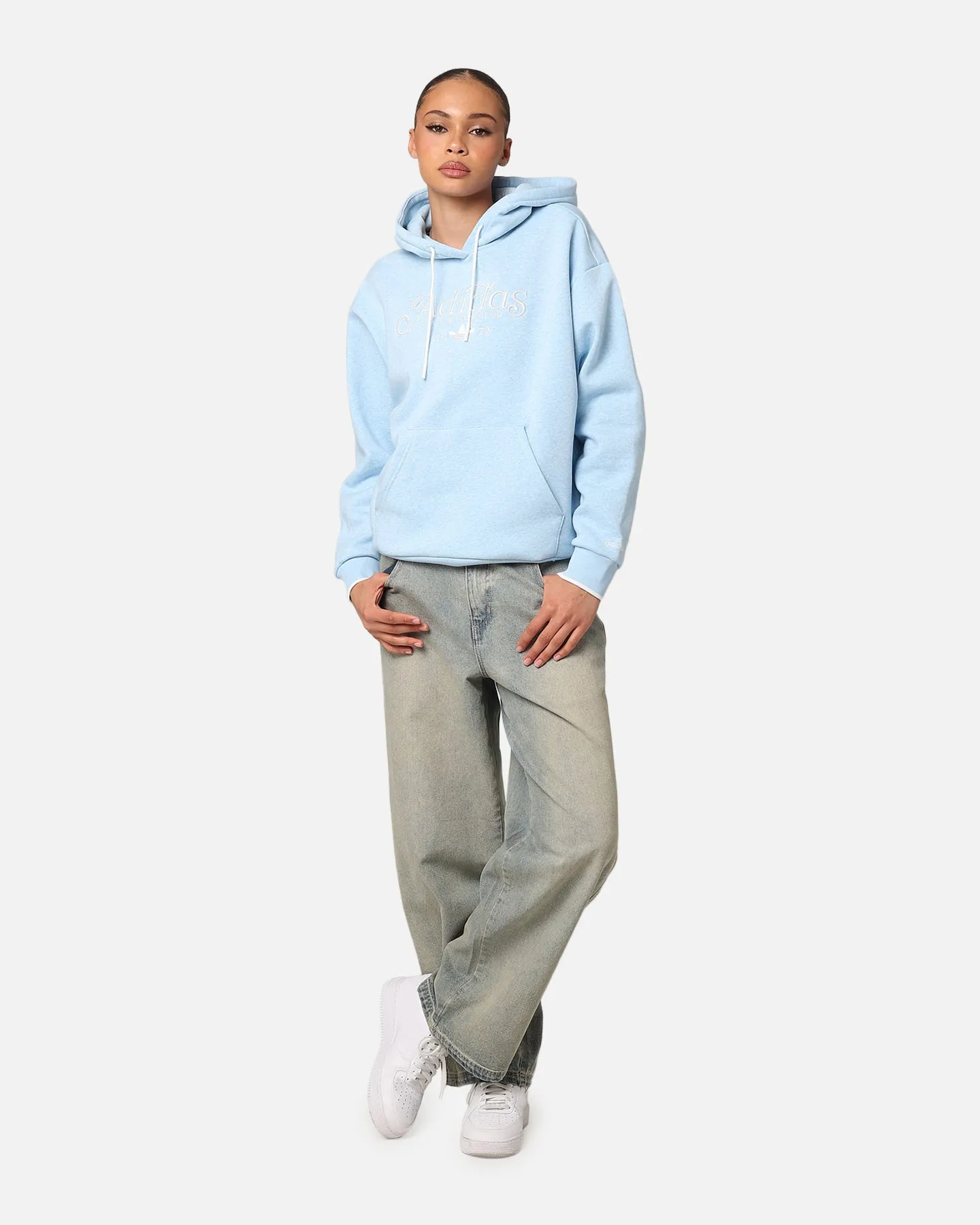 Adidas Women's Graphic Hoodie Clear Sky Mel sold by Culture Kings product image thumbnail 2