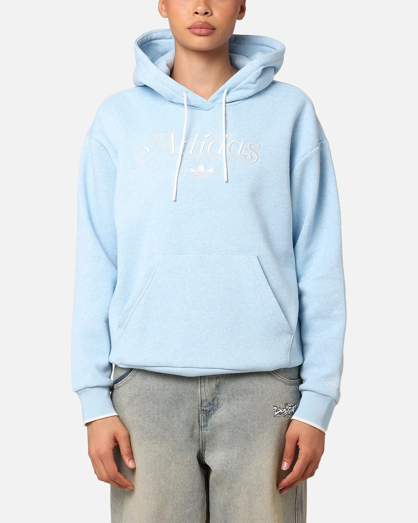 Adidas Women's Graphic Hoodie Clear Sky Mel sold by Culture Kings