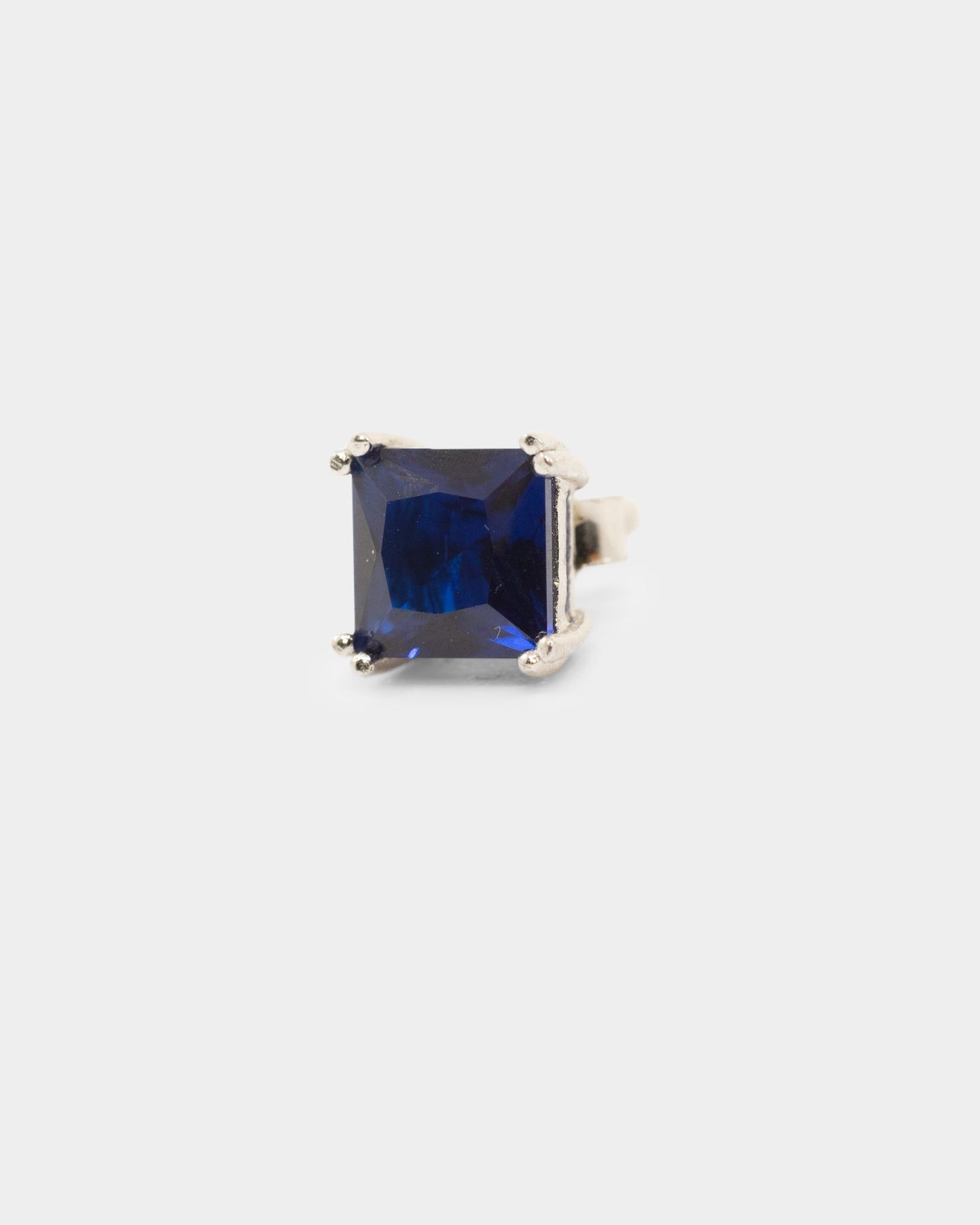 NXS Square Cut Earring White Gold/Blue sold by Culture Kings product image thumbnail 4