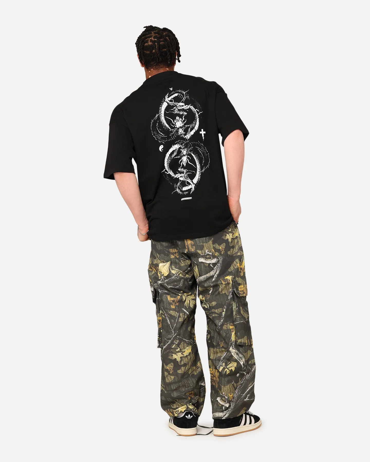 The Anti Order Double Dragon T-Shirt Black sold by Culture Kings product image thumbnail 3