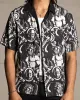 Saint Morta Mad God Short Sleeve Shirt Black/White sold by Culture Kings
