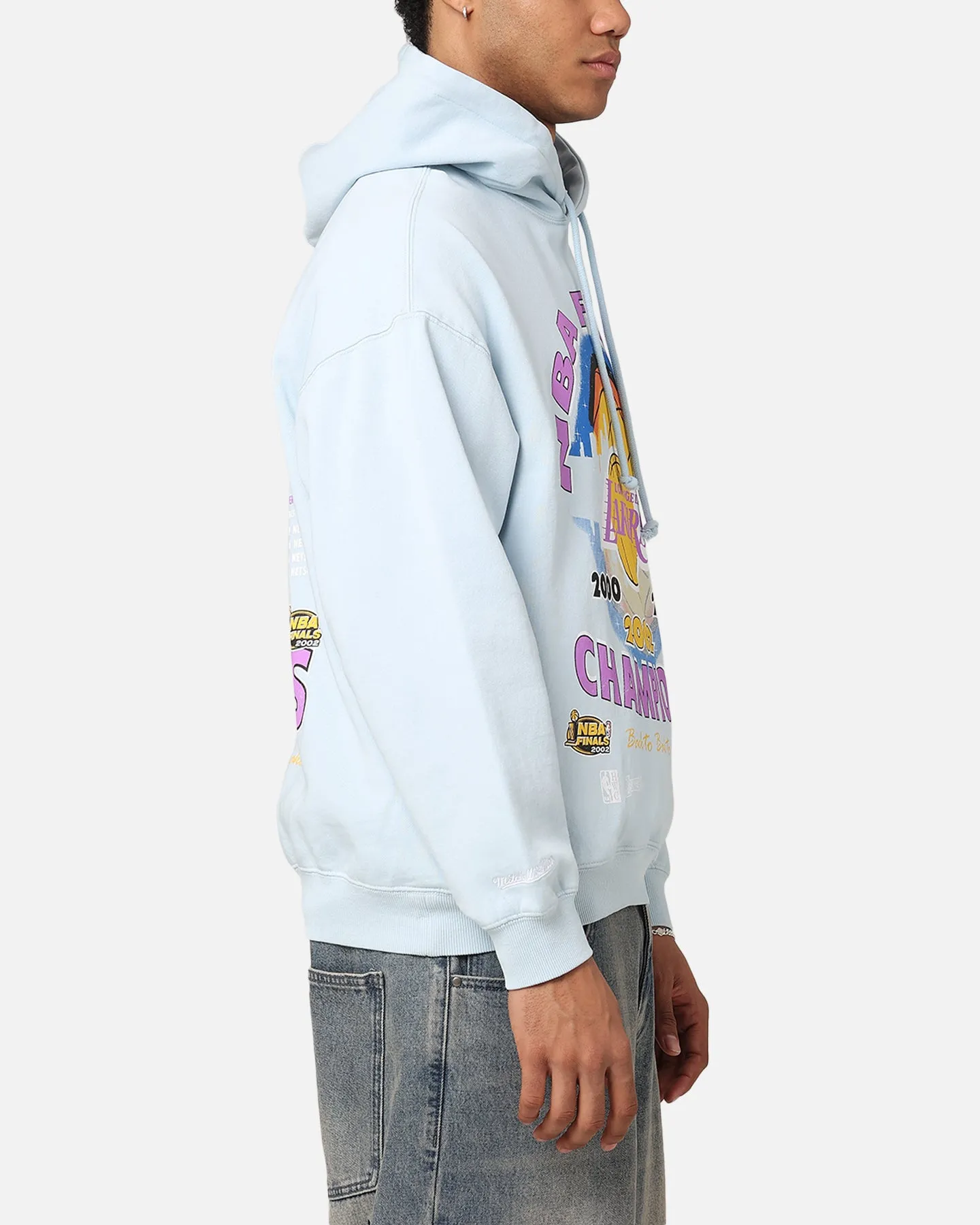 Mitchell & Ness Los Angeles Lakers Finals Champion Hoodie Light Blue sold by Culture Kings product image thumbnail 5
