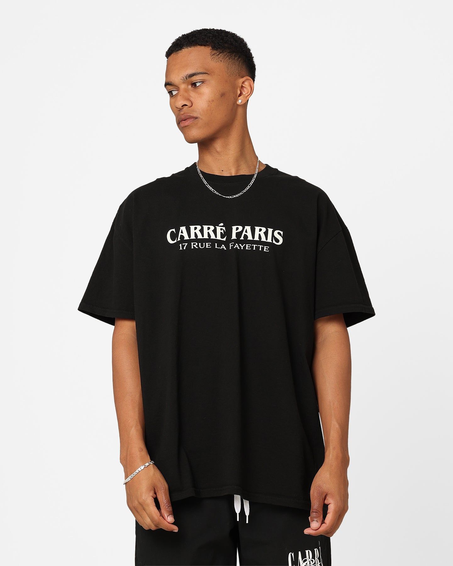 Carre Rue La Fayette Oversized T-Shirt Black sold by Culture Kings