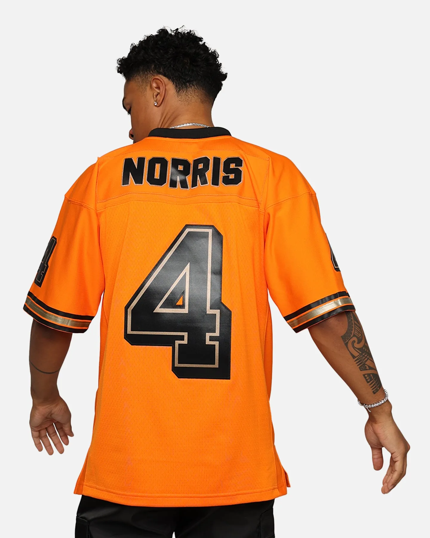Mitchell & Ness X McLaren X Culture Kings Las Vegas Collection Lando Norris Legacy Jersey Orange sold by Culture Kings