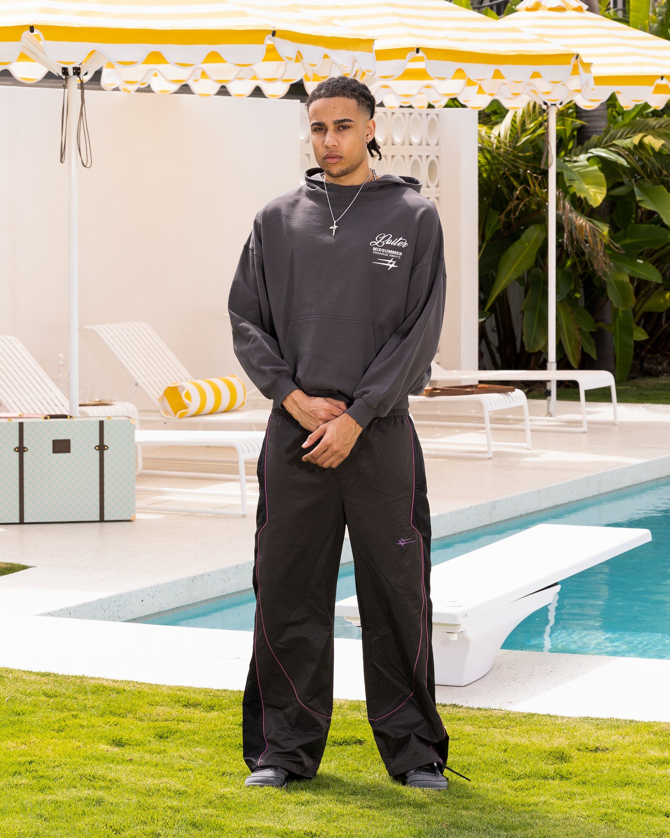 Loiter Alter Hoodie Charcoal sold by Culture Kings product image thumbnail 3