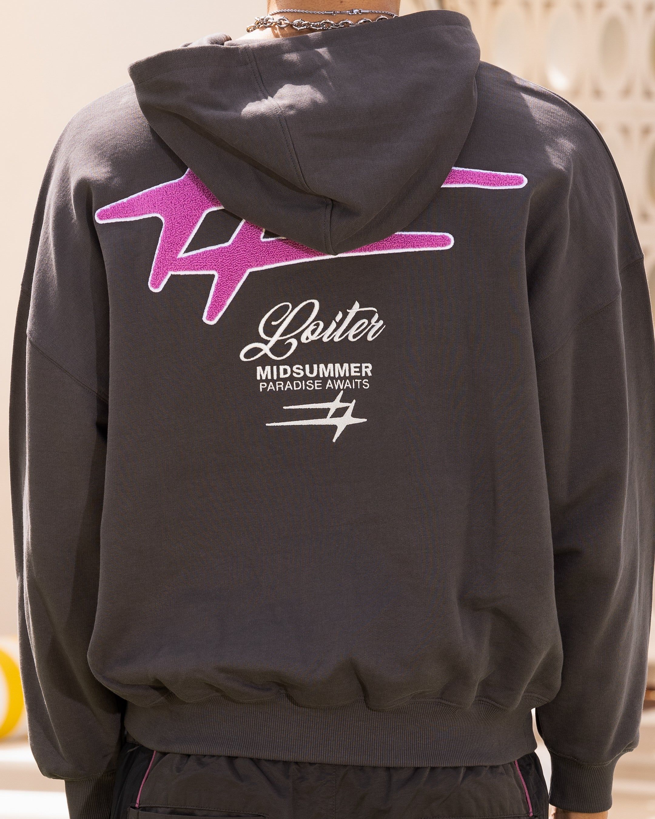 Loiter Alter Hoodie Charcoal sold by Culture Kings product image thumbnail 5