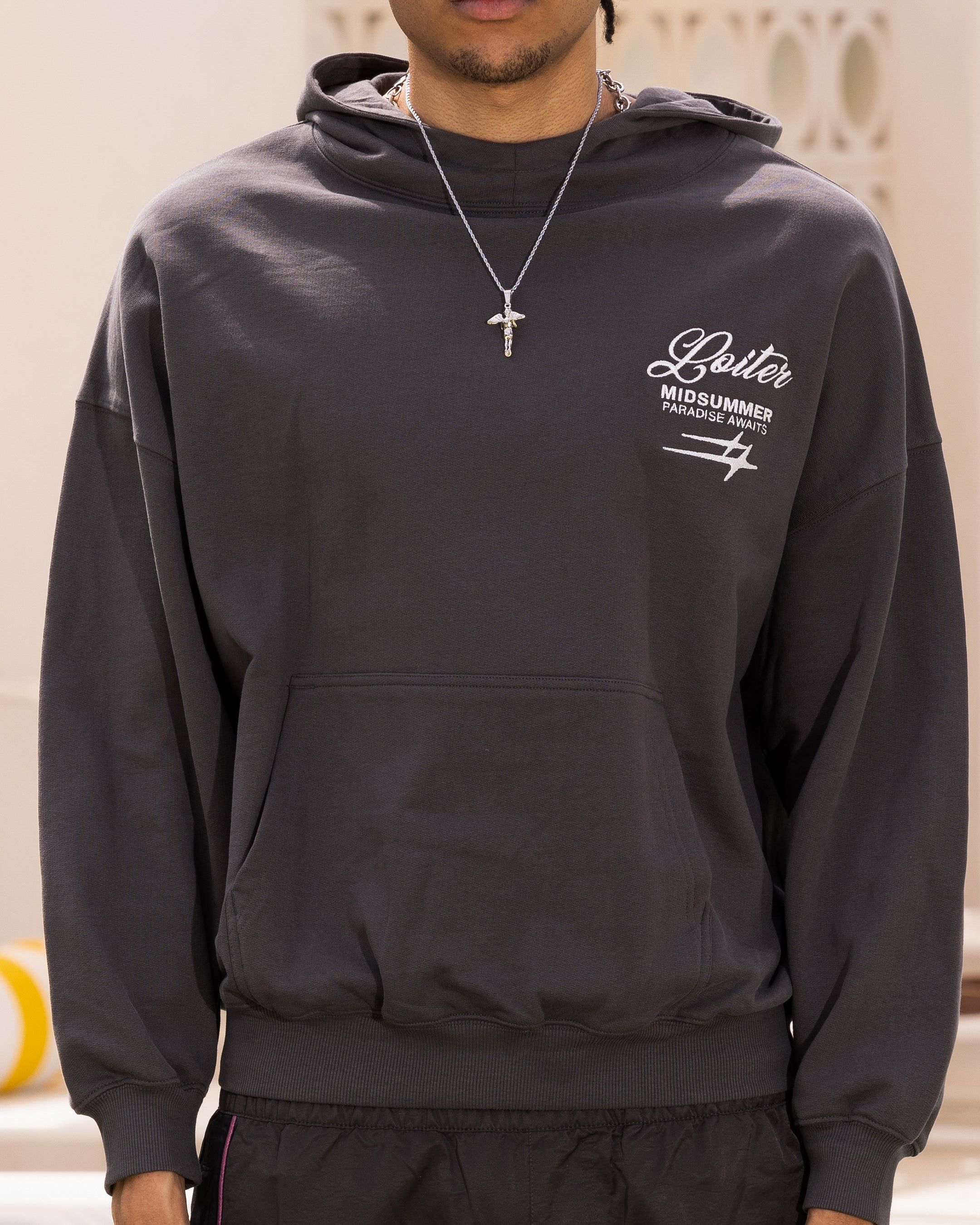Loiter Alter Hoodie Charcoal sold by Culture Kings product image thumbnail 4