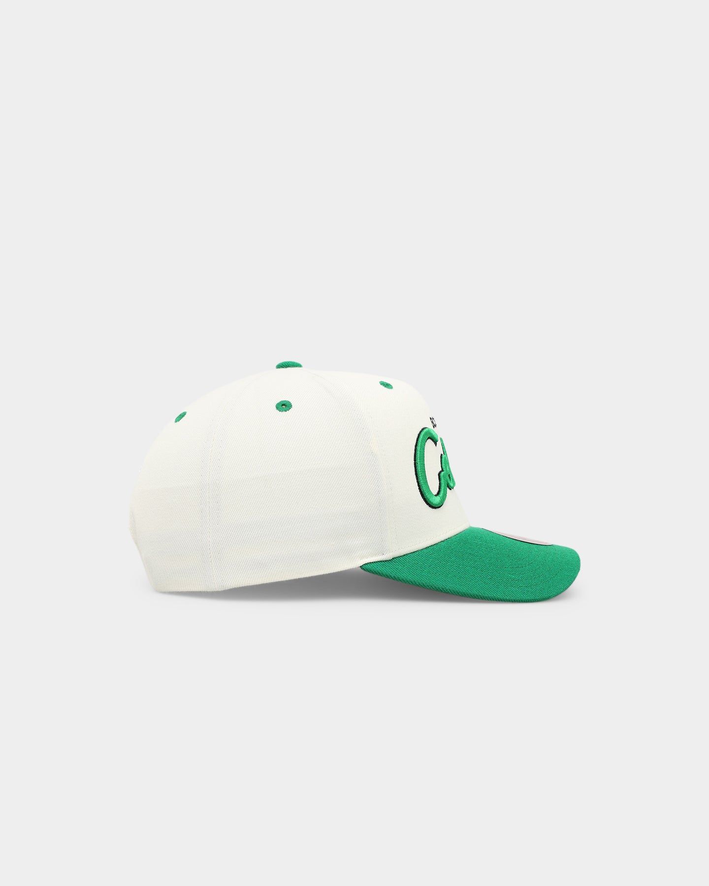 Mitchell & Ness Boston Celtics Team Script OG Snapback Cream White sold by Culture Kings product image thumbnail 3