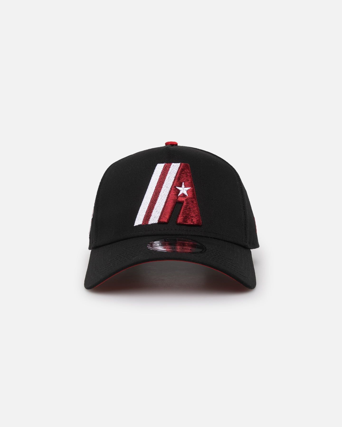 New Era Houston Astros 'Satin Scarlet' 9FORTY A-Frame Snapback Black/Scarlet sold by Culture Kings product image thumbnail 2