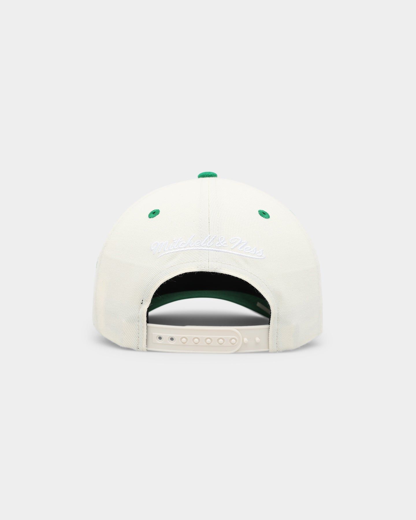 Mitchell & Ness Boston Celtics Team Script OG Snapback Cream White sold by Culture Kings product image thumbnail 2