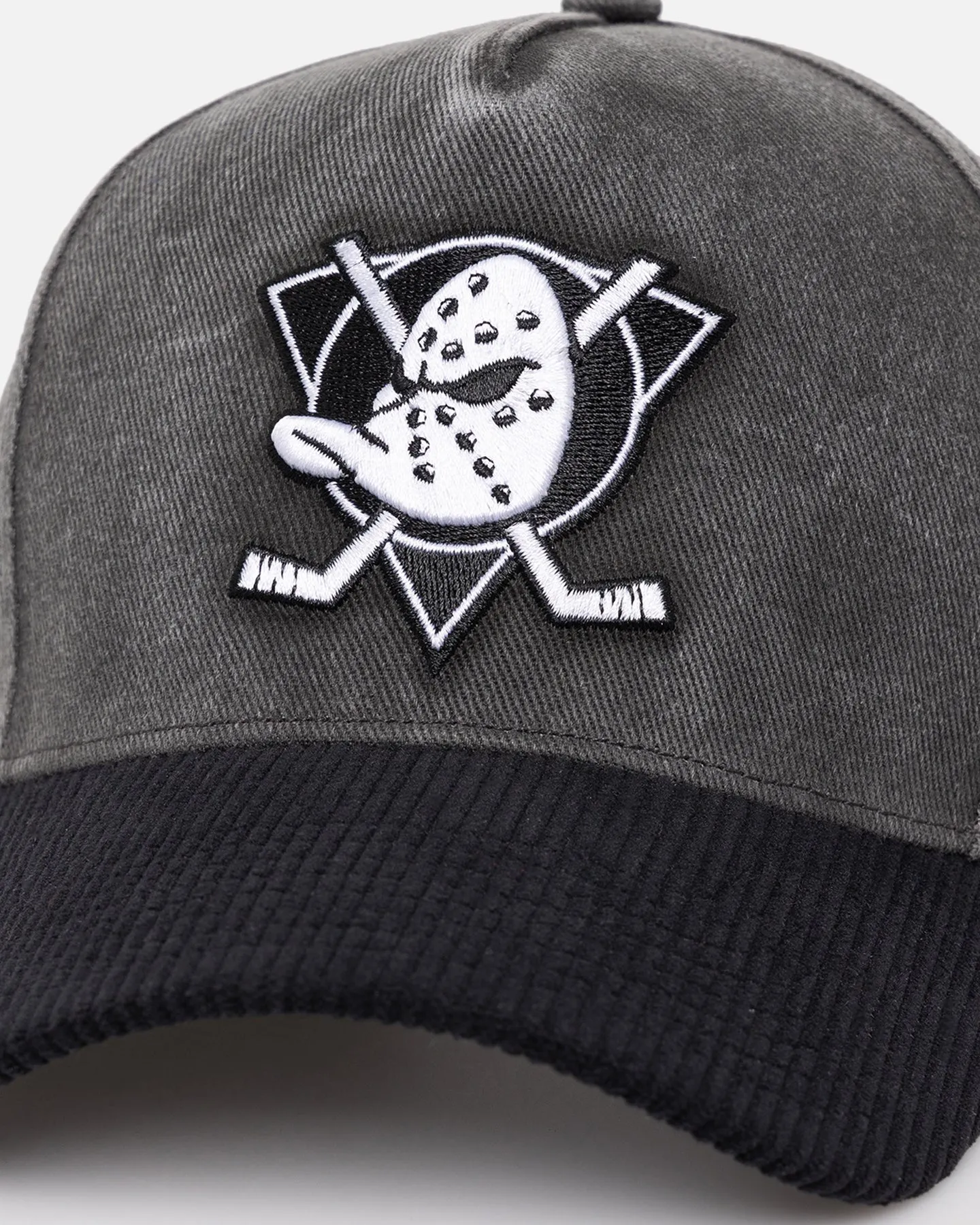 47 Brand Anaheim Ducks 'Apollo Corduroy' Offside DT Snapback Black sold by Culture Kings product image thumbnail 2