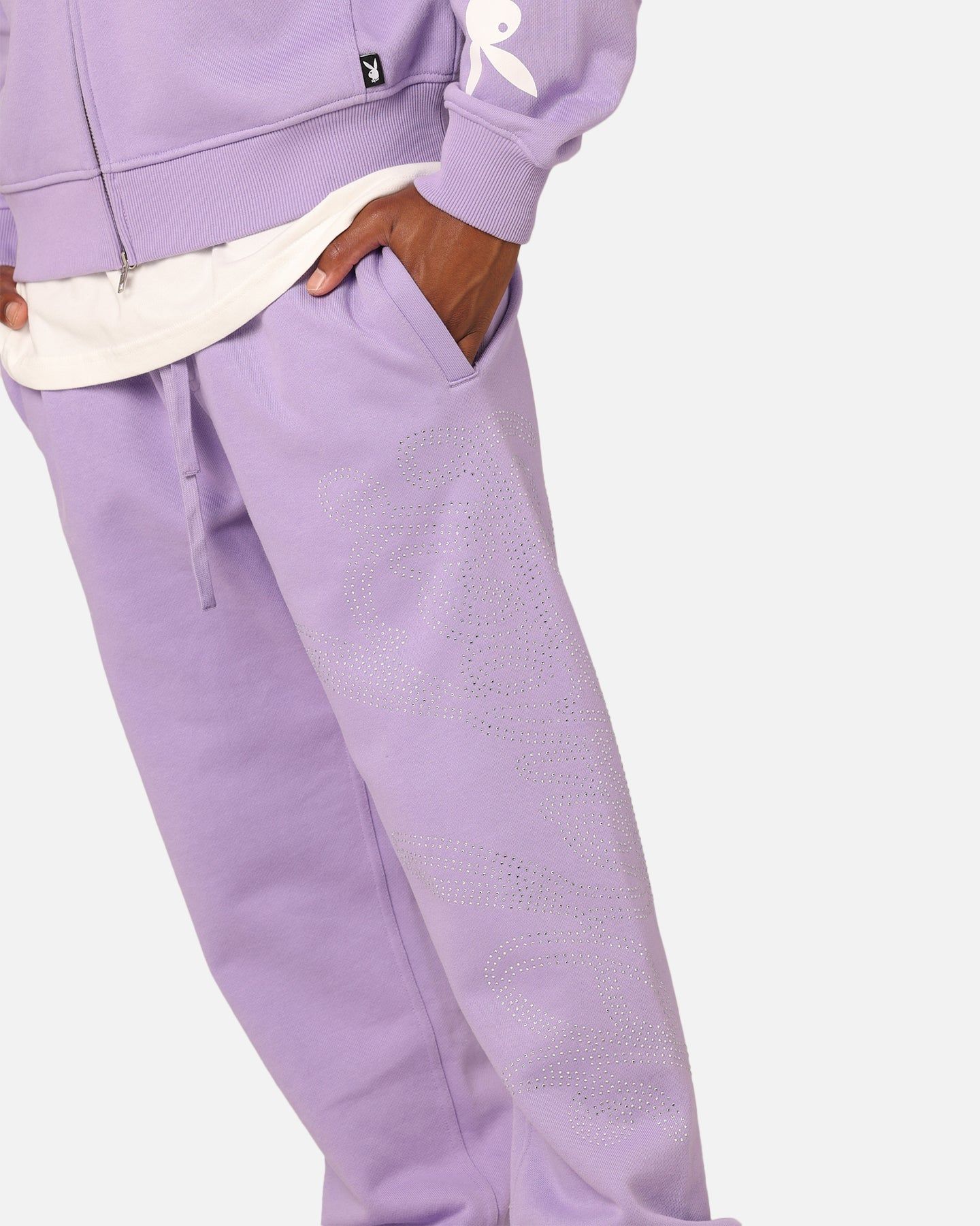 Playboy By Culture Kings Shyne Track Pants Purple sold by Culture Kings product image thumbnail 4