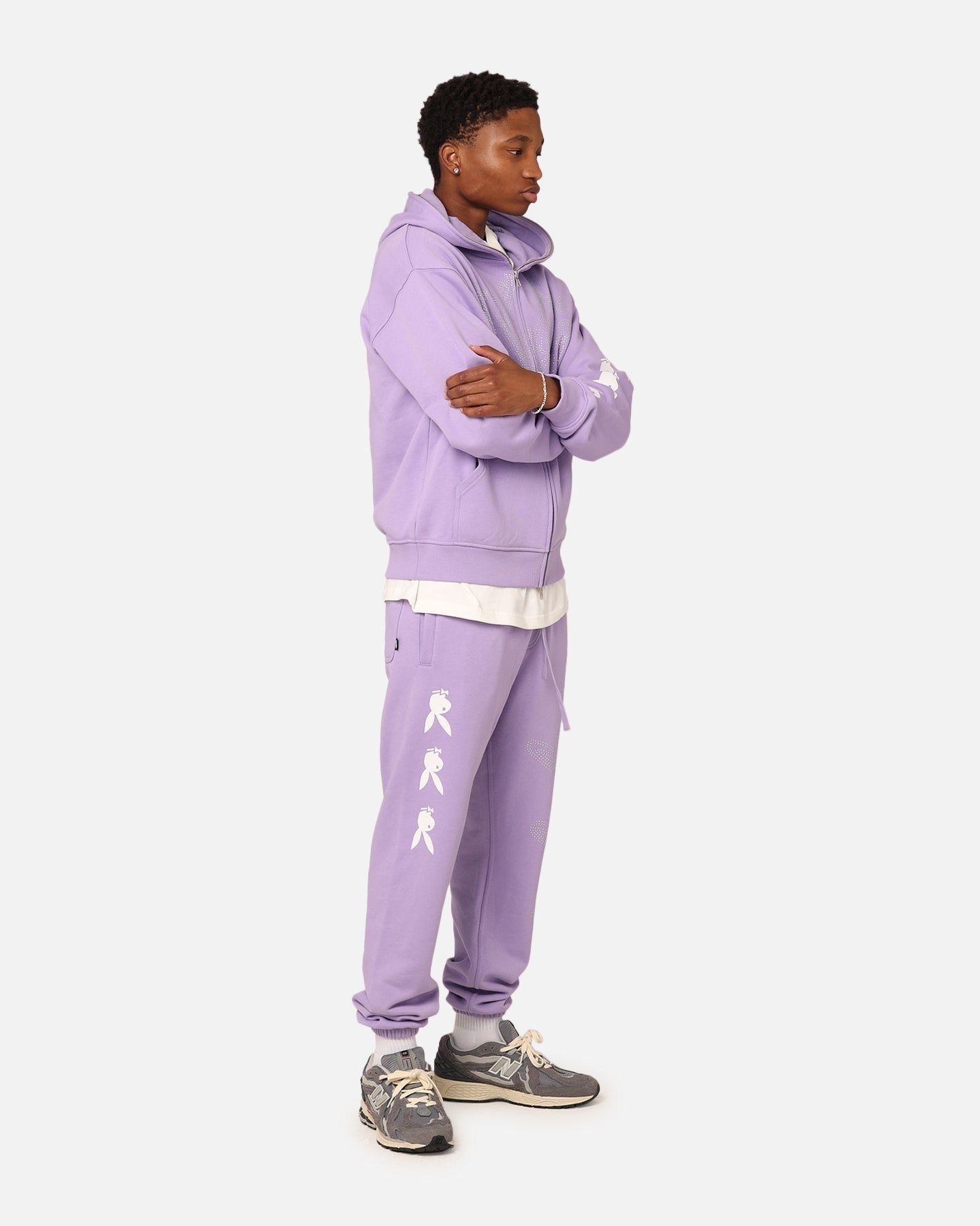 Playboy By Culture Kings Shyne Track Pants Purple sold by Culture Kings product image thumbnail 2