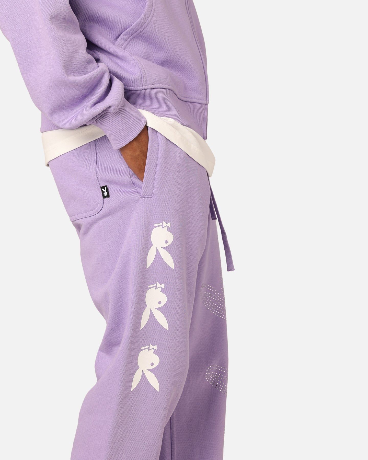 Playboy By Culture Kings Shyne Track Pants Purple sold by Culture Kings product image thumbnail 3