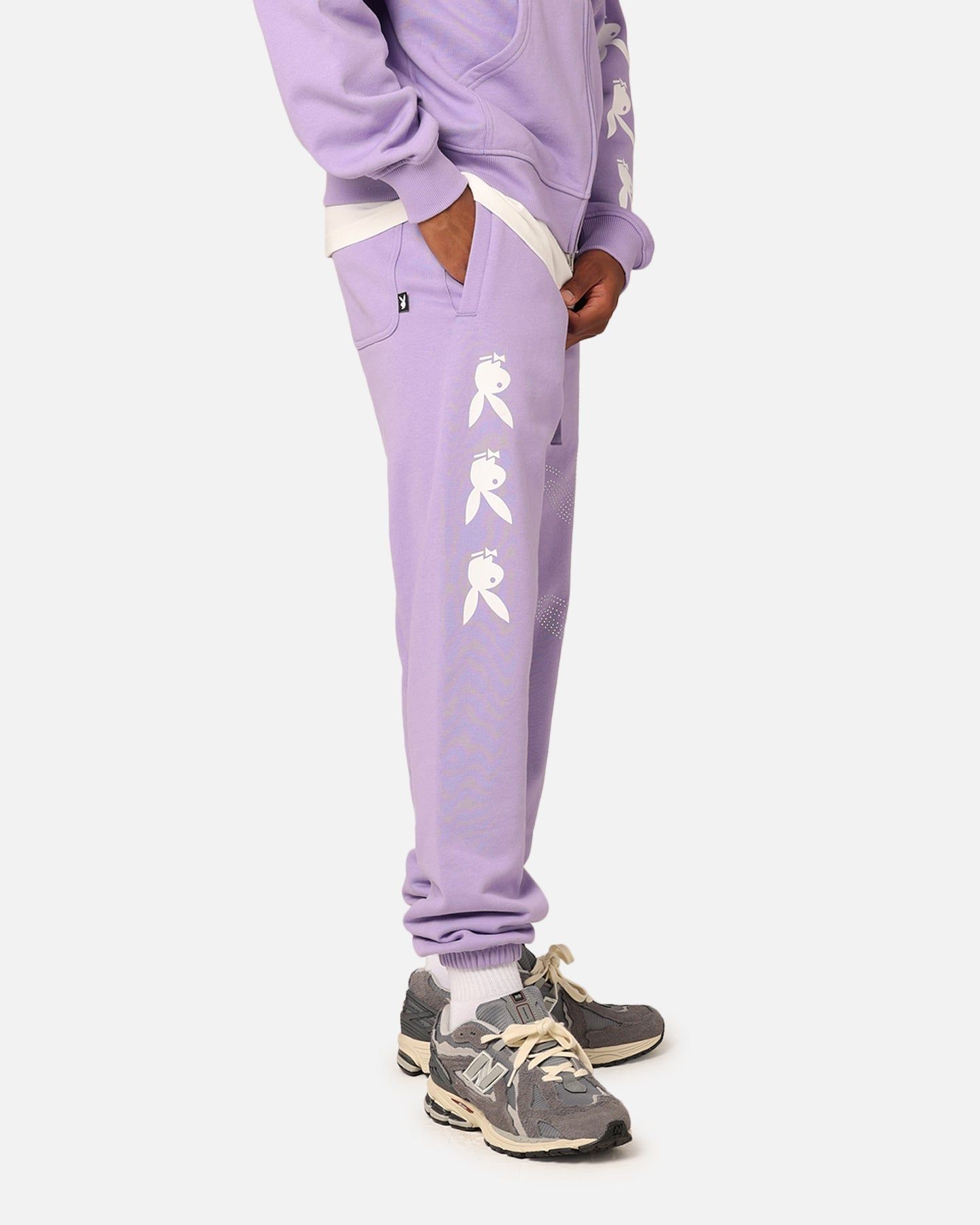 Playboy By Culture Kings Shyne Track Pants Purple sold by Culture Kings product image thumbnail 5