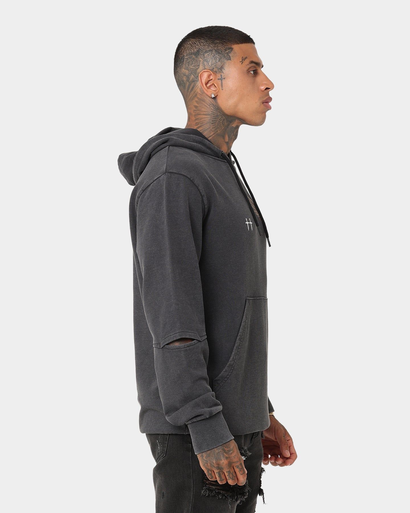 Saint Morta Momento Mori New Age Hoodie Vintage Black sold by Culture Kings product image thumbnail 5