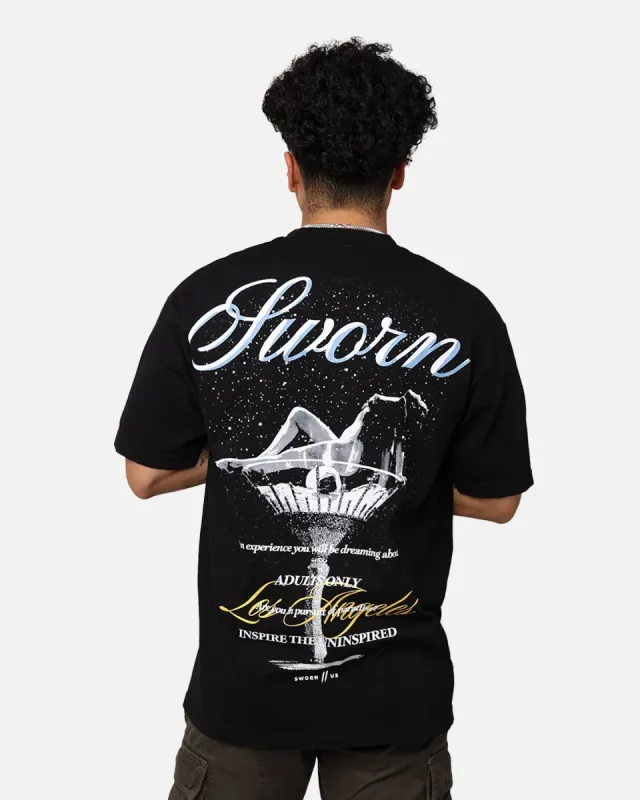 Sworn To Us Martini T-Shirt Black sold by Culture Kings