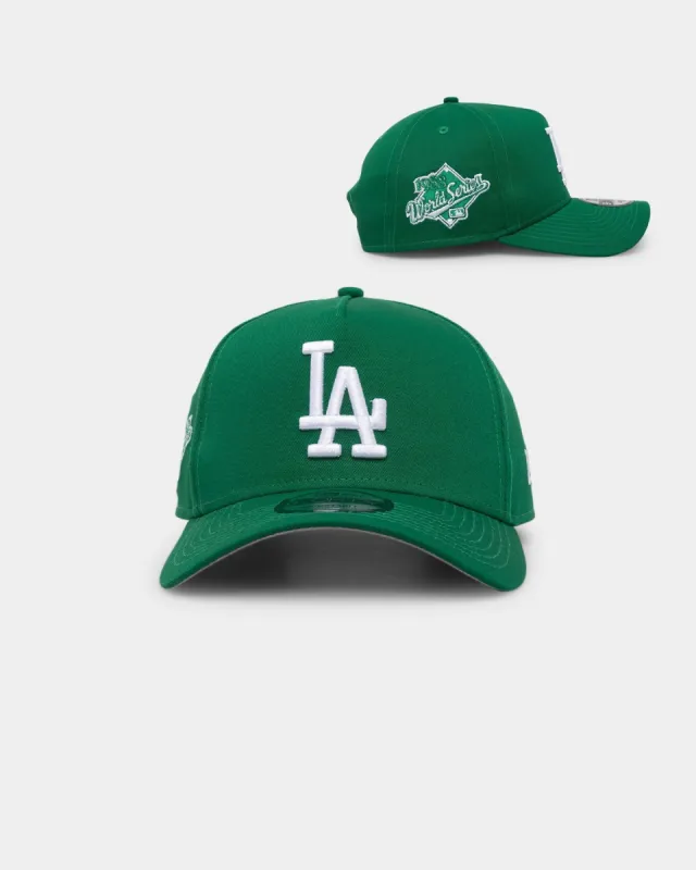 New Era Los Angeles Dodgers 9FORTY A-Frame Snapback Kelly Green sold by Culture Kings