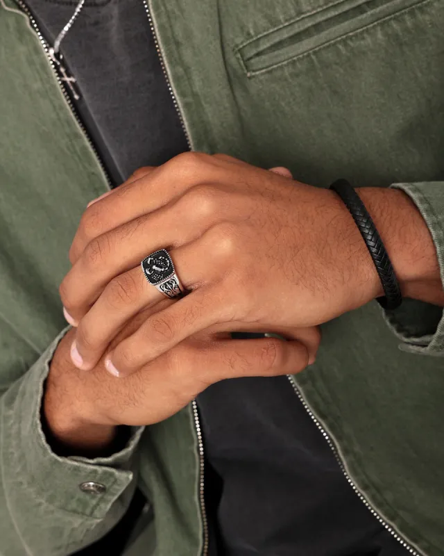 NXS Scorpion Ring White Gold sold by Culture Kings