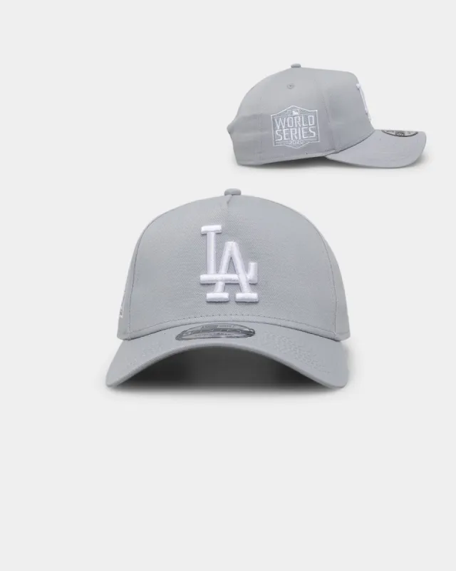 New Era Los Angeles Dodgers 9FORTY A-Frame Snapback Grey sold by Culture Kings