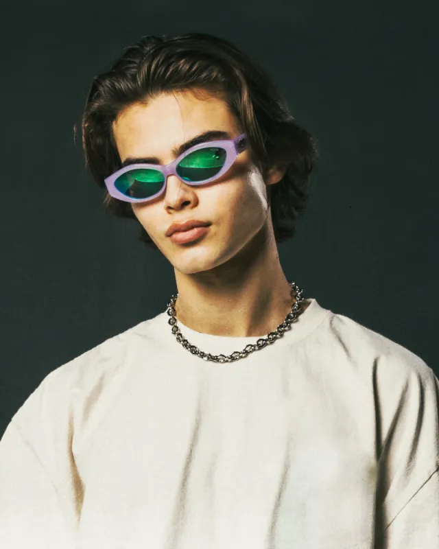 Loiter X Nuqe Ethereal Sunglasses Lilac Dawn sold by Culture Kings