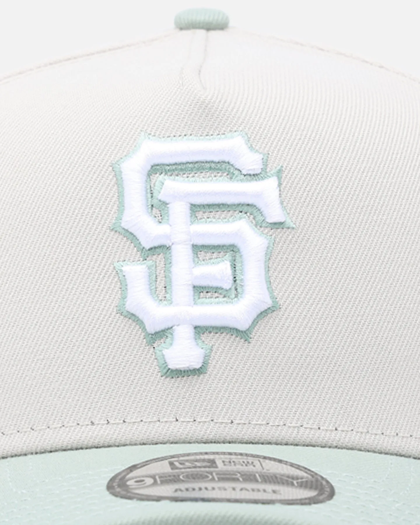 New Era San Francisco Giants 'Sea Glass' 9FORTY A-Frame Snapback Stone/Green sold by Culture Kings product image thumbnail 5