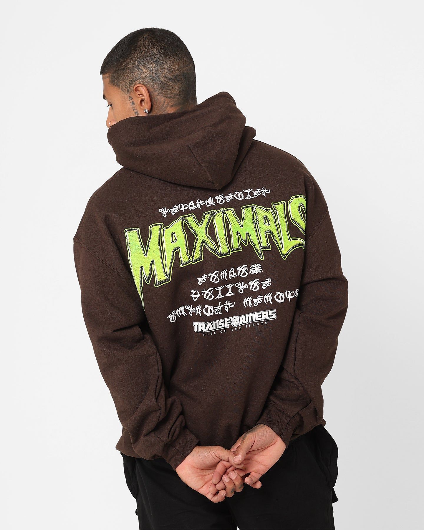 Goat Crew X Transformers Maximals Vintage Hoodie Brown Wash sold by Culture Kings product image thumbnail 2