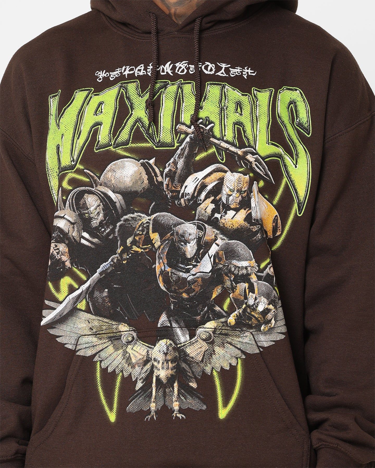 Goat Crew X Transformers Maximals Vintage Hoodie Brown Wash sold by Culture Kings product image thumbnail 4