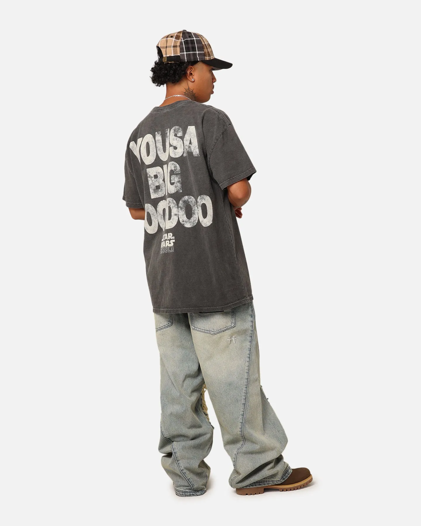 Star Wars Jar Jar Binks Heavyweight T-Shirt Black Wash sold by Culture Kings product image thumbnail 2