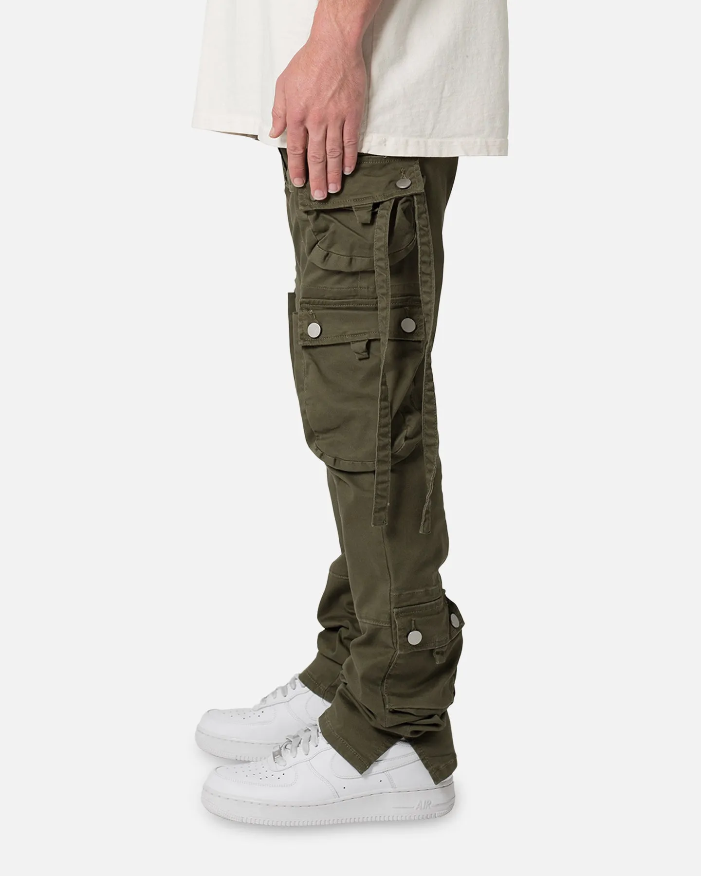 MNML D152 Cargo Pants Olive sold by Culture Kings product image thumbnail 3