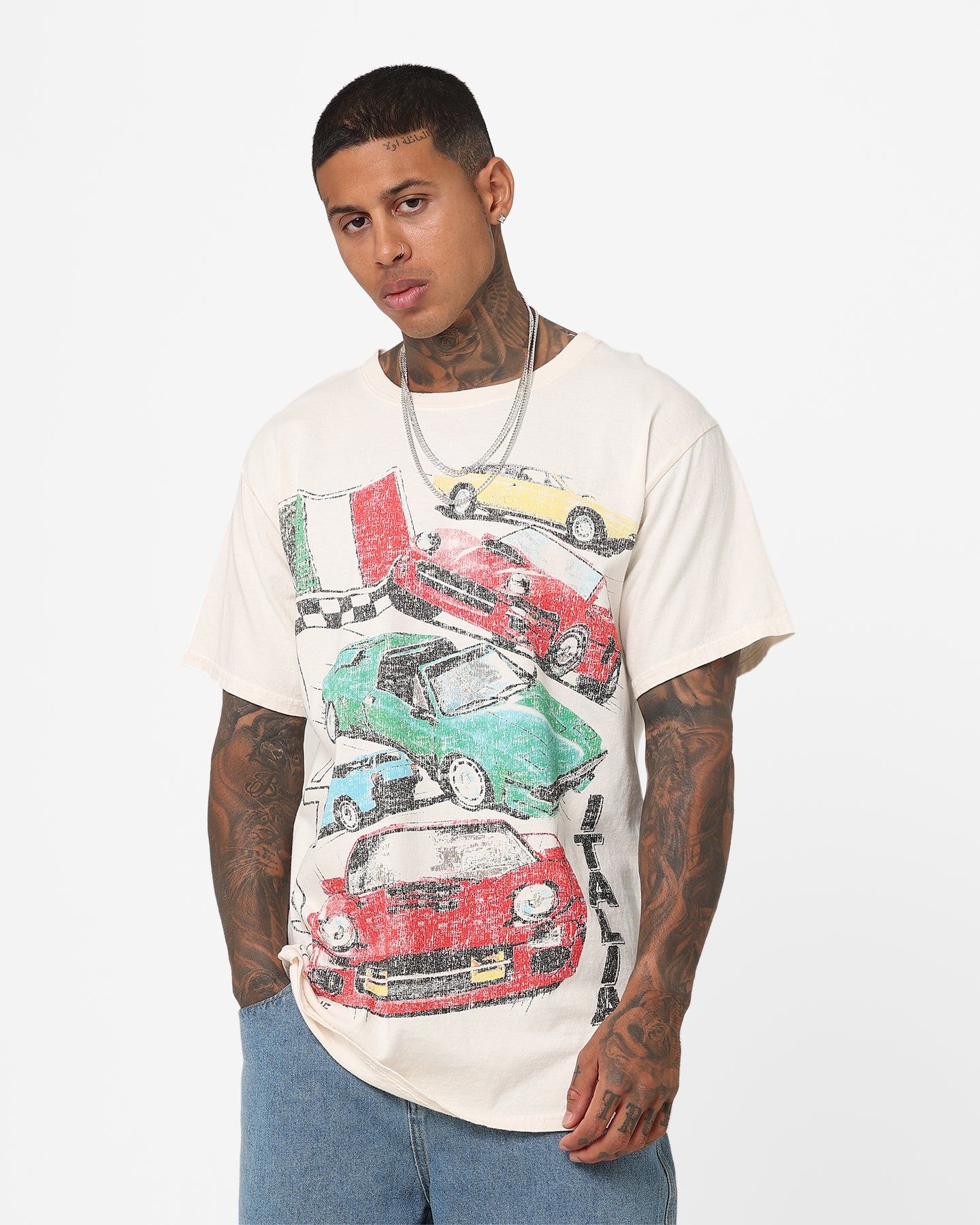 American Thrift Bella Macchine Vintage T-Shirt Off White sold by Culture Kings
