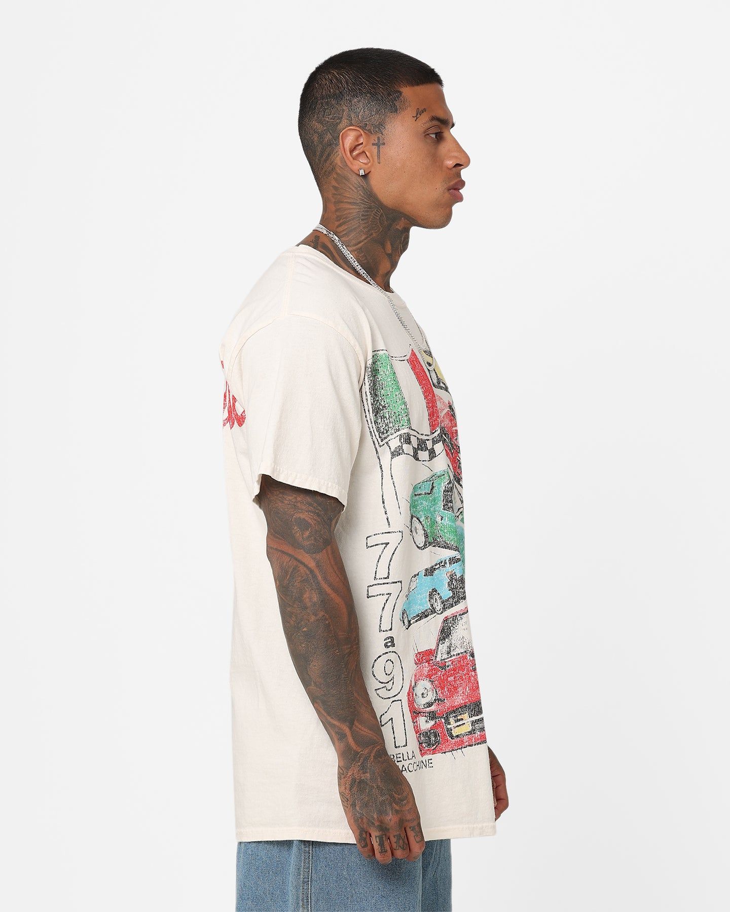 American Thrift Bella Macchine Vintage T-Shirt Off White sold by Culture Kings product image thumbnail 5