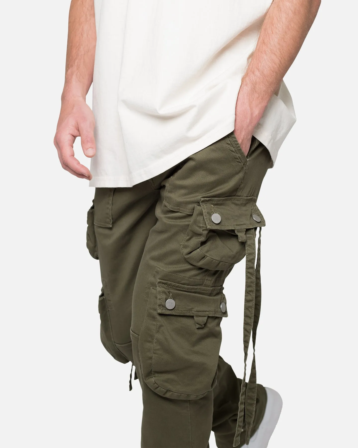 MNML D152 Cargo Pants Olive sold by Culture Kings product image thumbnail 5