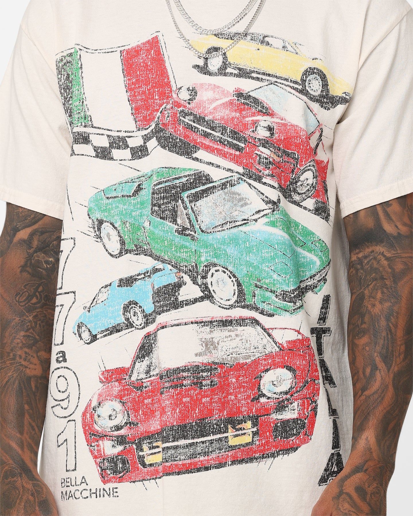 American Thrift Bella Macchine Vintage T-Shirt Off White sold by Culture Kings product image thumbnail 4