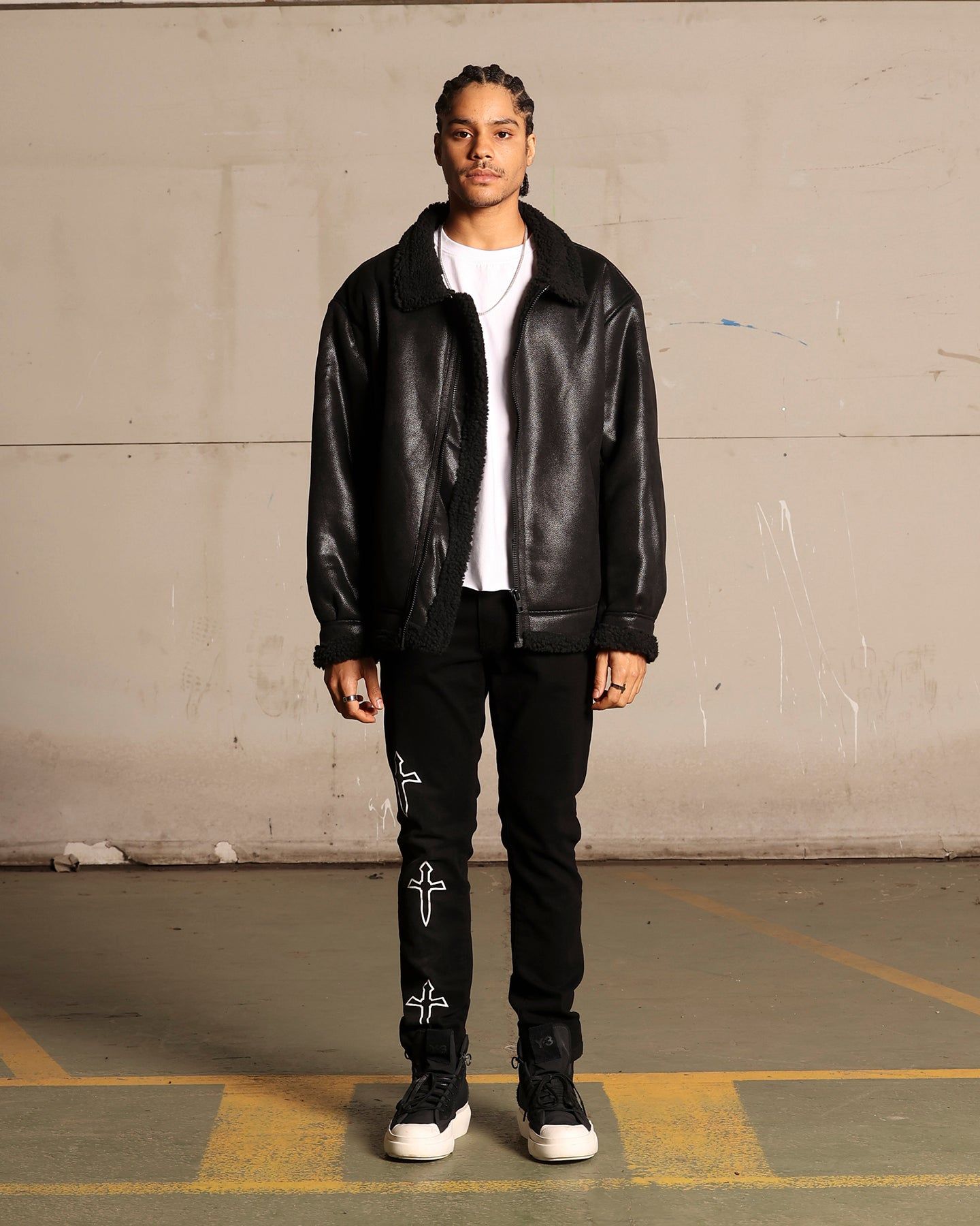 Saint Morta Daggers Skinny Jeans Black sold by Culture Kings product image thumbnail 4