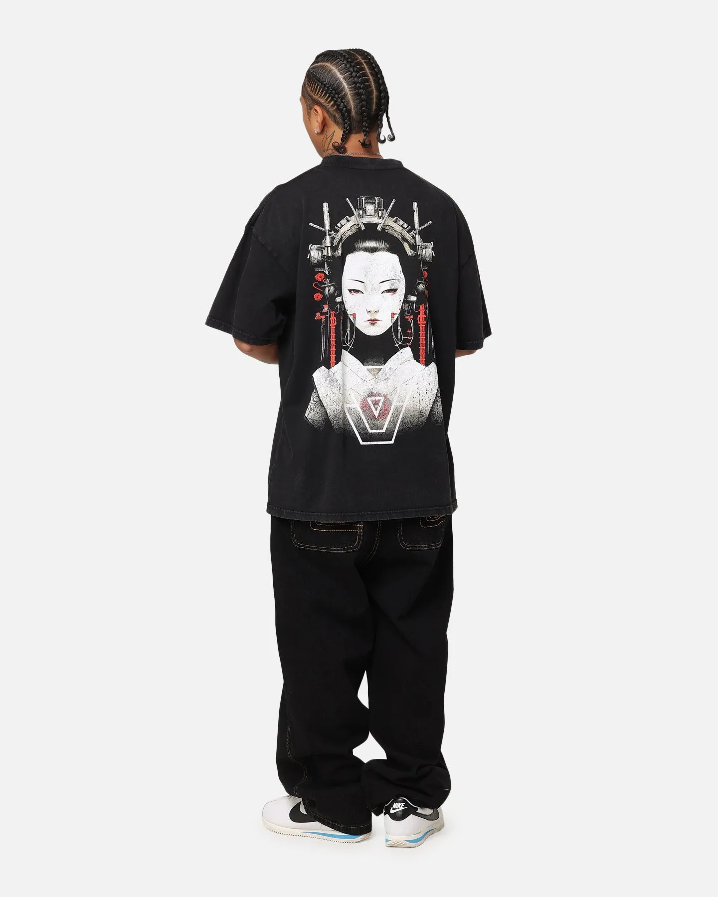 The Anti Order Geisha T-Shirt Black Acidwash sold by Culture Kings product image thumbnail 3