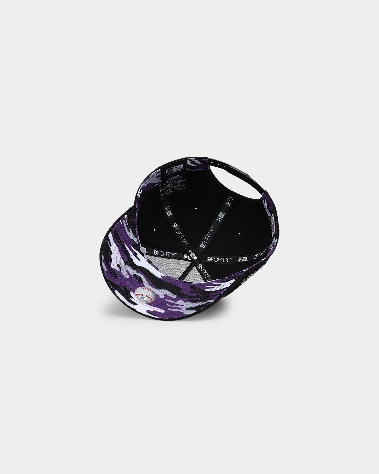New Era Colorado Rockies 'Camo Undervisor' 9FORTY K-Frame Snapback Black sold by Culture Kings product image thumbnail 6
