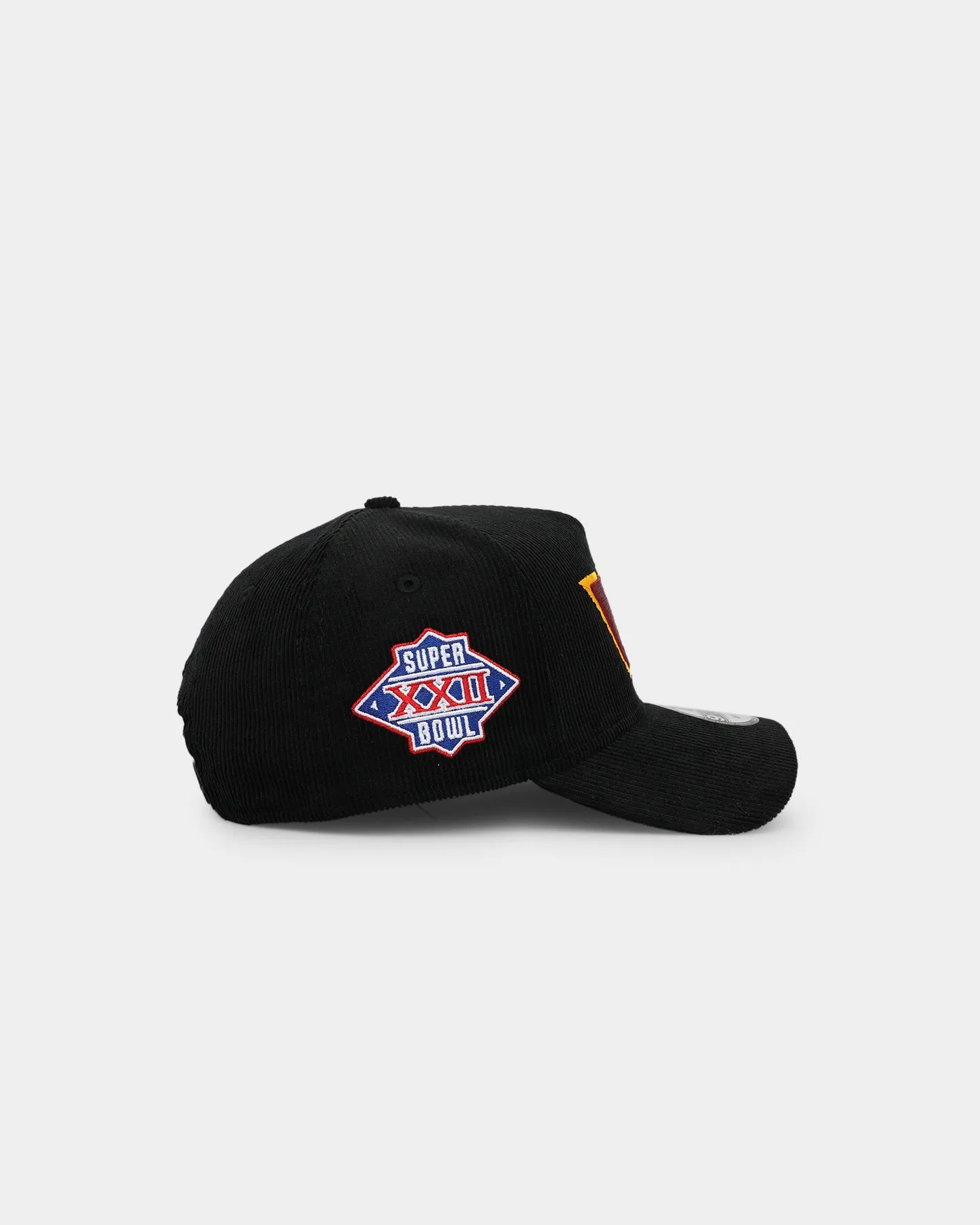 New Era Washington Commanders 'NFL Season' Corduroy 9FORTY A-Frame Snapback Black/OTC sold by Culture Kings product image thumbnail 3