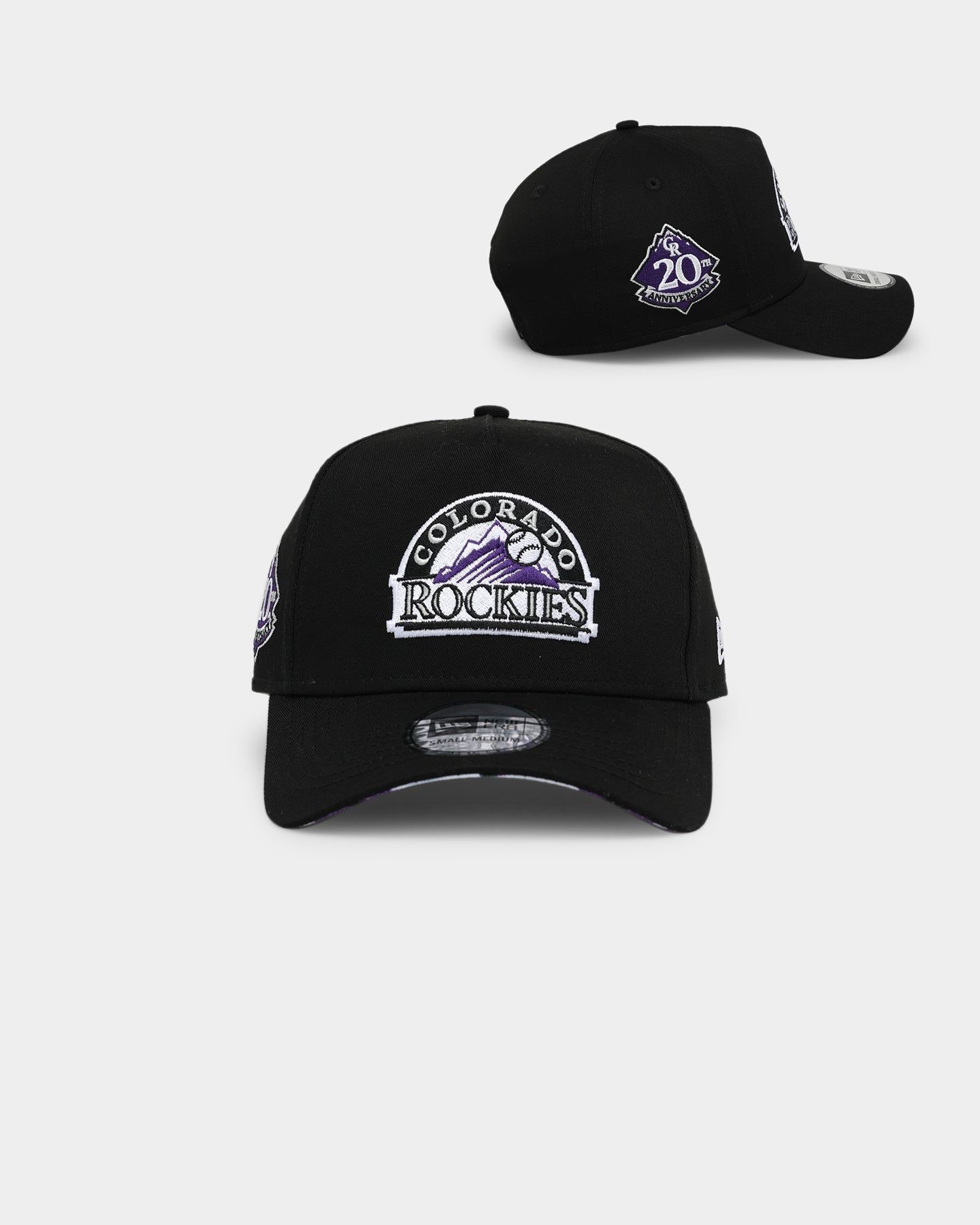 New Era Colorado Rockies 'Camo Undervisor' 9FORTY K-Frame Snapback Black sold by Culture Kings