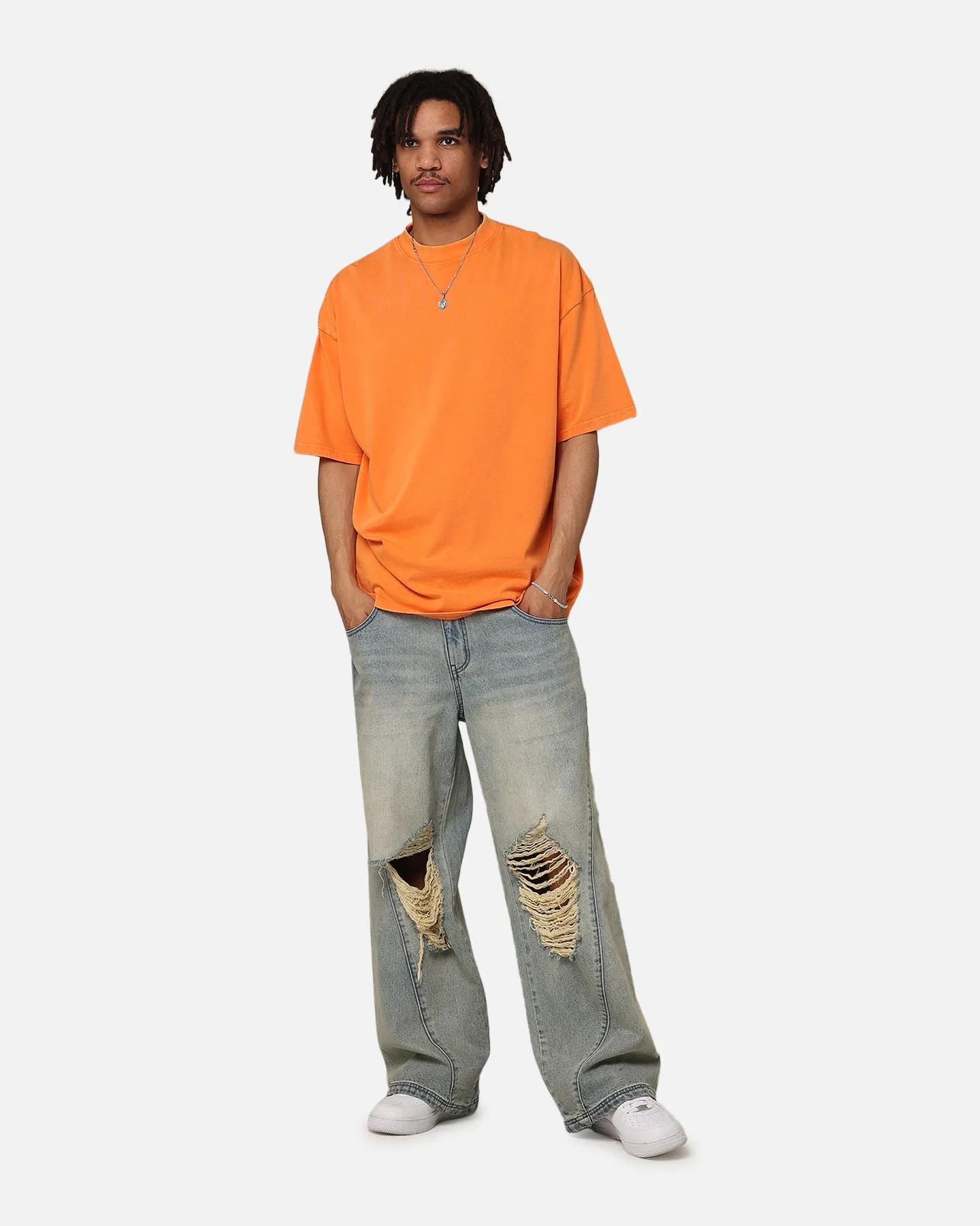 Culture Kings Oversized Blank T-Shirt Orange sold by Culture Kings product image thumbnail 2