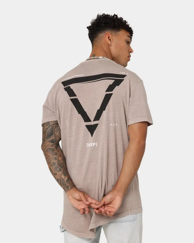 Nena and Pasadena Alienated Cape T-Shirt Pigment Mushroom sold by Culture Kings