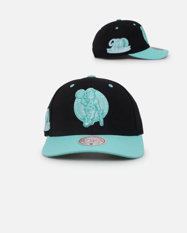 Mitchell & Ness Boston Celtics "Ice Blue" Script Origin Snapback Black/Ice Blue sold by Culture Kings