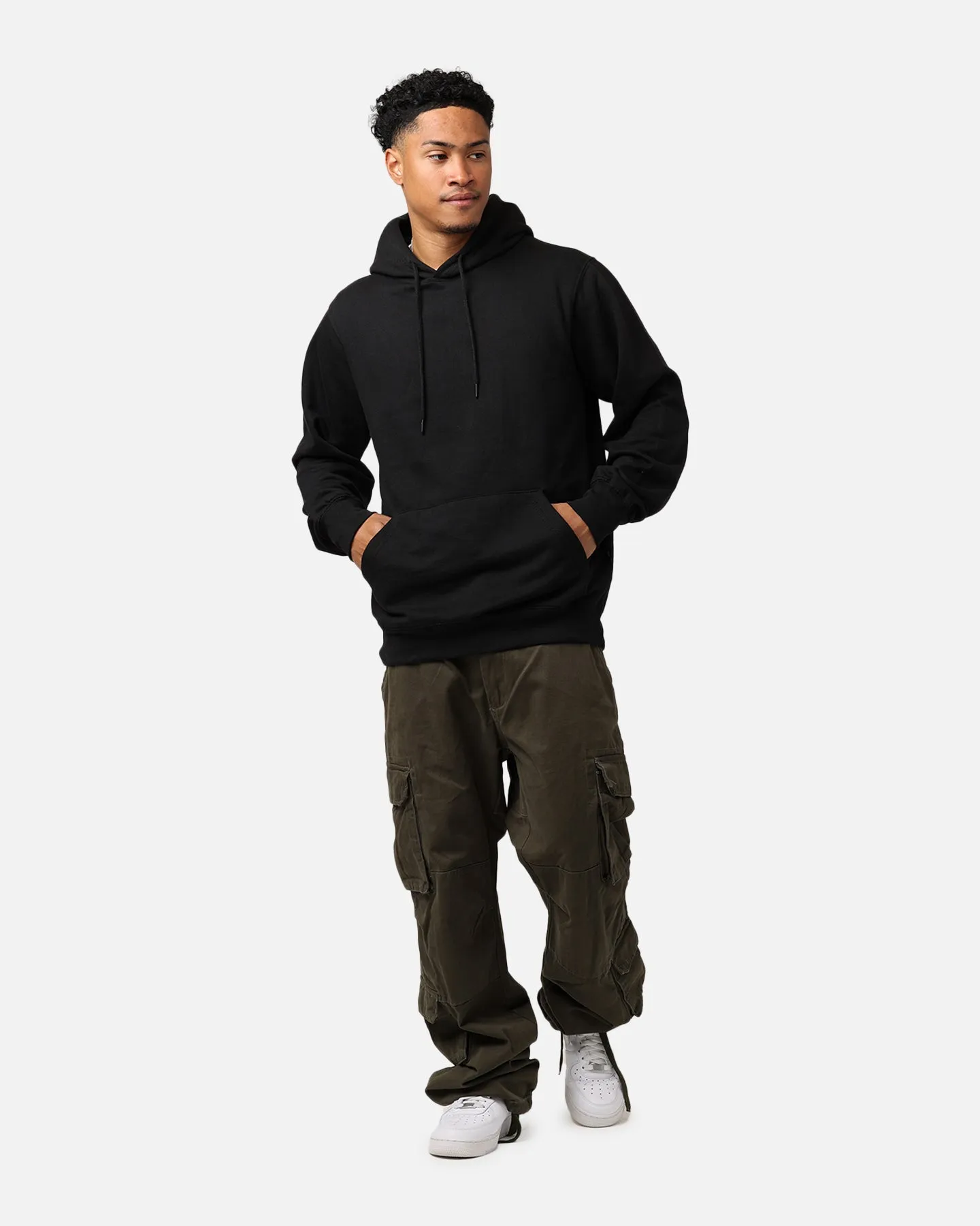 Crooks & Castles Blank Hoodie Black sold by Culture Kings product image thumbnail 3
