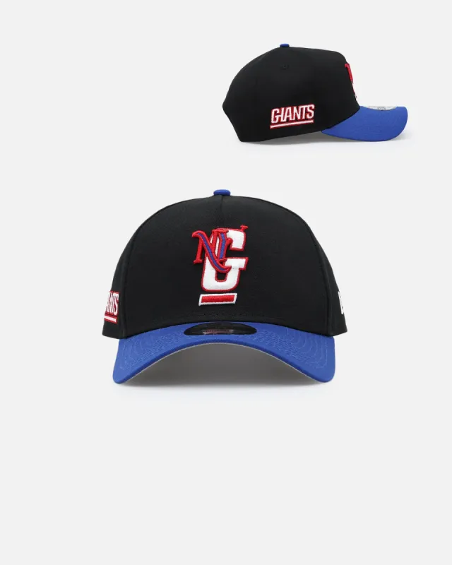 New Era New York Giants 'NFL City Originals' 9FORTY A-Frame Snapback Black/OTC sold by Culture Kings