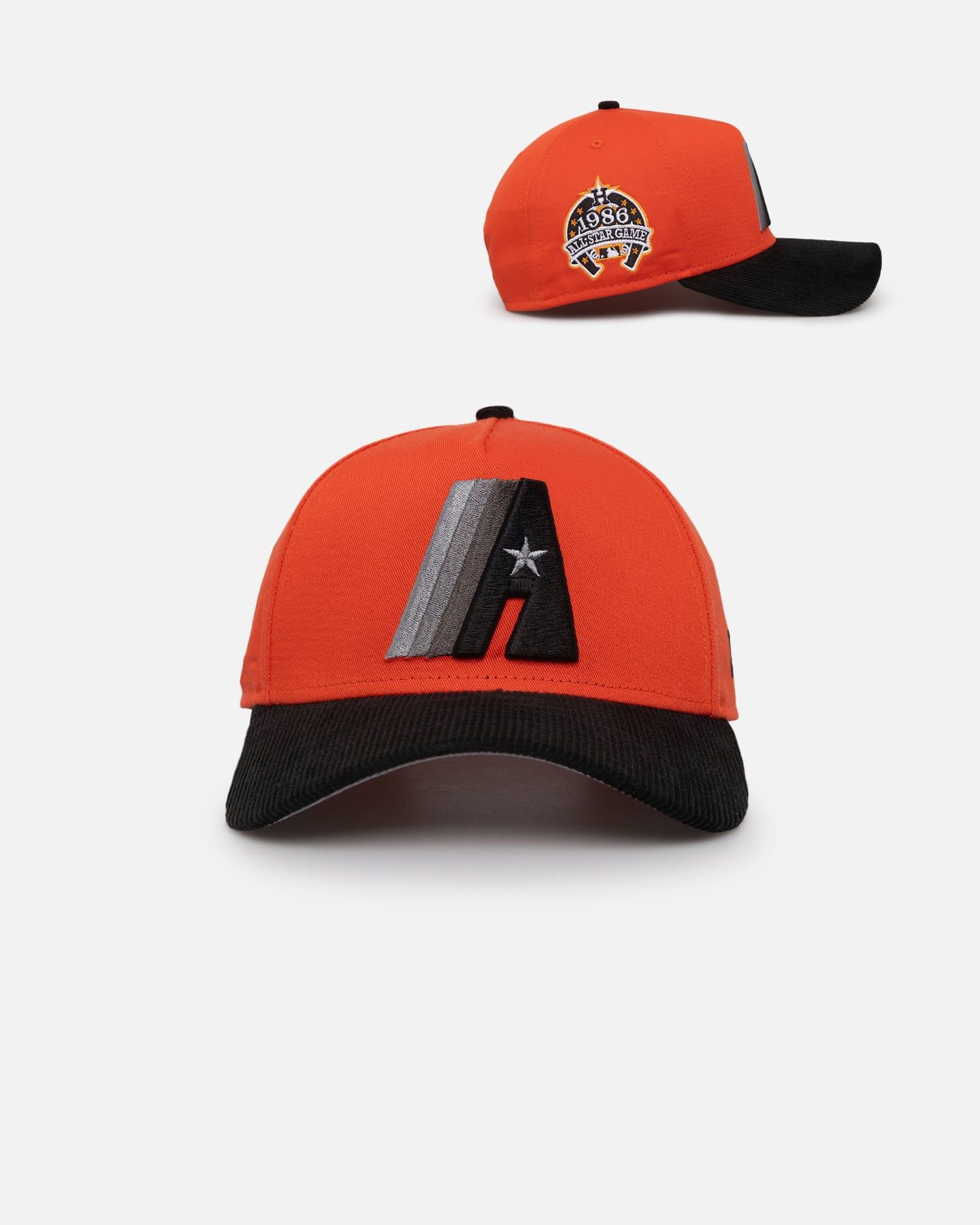 New Era Houston Astros 'Scary Nights' 9FORTY A-Frame Snapback Orange/Black sold by Culture Kings